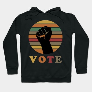 Vote Gift Vintage Retro Election 2020 Hoodie